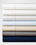 Image 7 of 7: Ralph Lauren Home Organic Sateen Flat Sheet, QUEEN