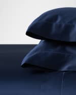 Image 4 of 6: Ralph Lauren Home Organic Sateen Fitted Sheet, QUEEN