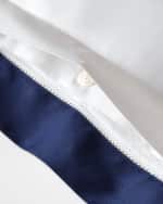 Image 3 of 4: Ralph Lauren Home Organic Sateen Border Standard Sham