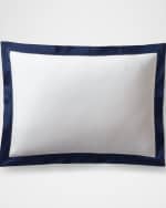 Image 1 of 4: Ralph Lauren Home Organic Sateen Border Standard Sham