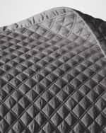 Image 5 of 6: Ralph Lauren Home Quilted Sateen Argyle Quilt, KING