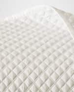 Image 5 of 6: Ralph Lauren Home Quilted Sateen Argyle Quilt, KING