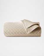 Image 3 of 6: Ralph Lauren Home Quilted Sateen Argyle Quilt, KING