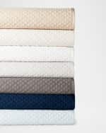 Image 6 of 6: Ralph Lauren Home Quilted Sateen Argyle Quilt, KING