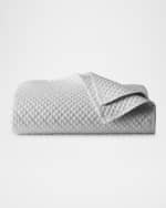 Image 3 of 6: Ralph Lauren Home Quilted Sateen Argyle Quilt, FULL-QUEEN