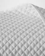 Image 5 of 6: Ralph Lauren Home Quilted Sateen Argyle Quilt, FULL-QUEEN