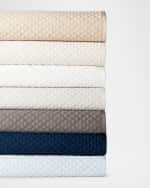 Image 6 of 6: Ralph Lauren Home Quilted Sateen Argyle Quilt, FULL-QUEEN