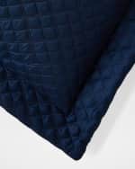Image 3 of 5: Ralph Lauren Home Quilted Sateen Argyle King Sham