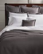 Image 2 of 5: Ralph Lauren Home Quilted Sateen Argyle Pillow