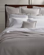 Image 2 of 5: Ralph Lauren Home Quilted Sateen Argyle Standard Sham