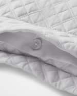 Image 4 of 5: Ralph Lauren Home Quilted Sateen Argyle Standard Sham