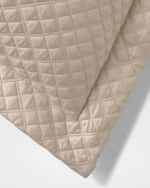 Image 3 of 5: Ralph Lauren Home Quilted Sateen Argyle Standard Sham