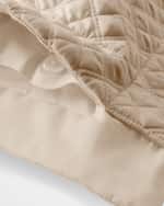 Image 4 of 5: Ralph Lauren Home Quilted Sateen Argyle Standard Sham