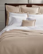 Image 3 of 6: Ralph Lauren Home Quilted Sateen Argyle European Sham