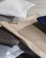 Image 6 of 6: Ralph Lauren Home Quilted Sateen Argyle European Sham