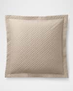 Image 1 of 6: Ralph Lauren Home Quilted Sateen Argyle European Sham