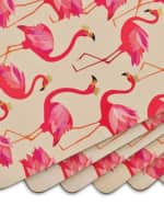 Image 5 of 5: Sara Miller Sara Miller Flamingo Placemats, Set of 4