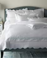Image 3 of 5: Matouk Lanai Pique Coverlet, KING