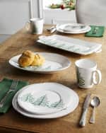 Image 4 of 4: Vietri Lastra Holiday Stacking Cereal Bowl