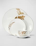 Image 2 of 2: Bernardaud Vegetal Gold Salad Plate