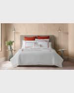 Image 6 of 8: Matouk Atoll Euro Sham, 27 x 27