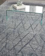 Image 6 of 6: Nourison Crossgate Hand-Knotted Rug, 5' x 8'
