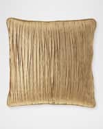 Image 1 of 2: Austin Horn Collection Remington Pleated European Sham