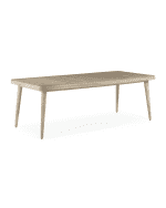 Image 3 of 5: Palecek Boca Outdoor Dining Table