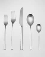 Image 1 of 2: Mepra Atena Ice 20-Piece Flatware Set