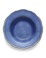 Image 1 of 2: GINORI 1735 Oriente Italiano Rim Soup Plate, Pervinca