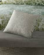 Image 2 of 2: Designers Guild Chenevard Pebble  Duck Egg European Sham