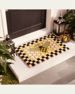 Image 2 of 6: MacKenzie-Childs Queen Bee Rug , 2' x 3'