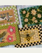 Image 4 of 6: MacKenzie-Childs Queen Bee Rug , 2' x 3'
