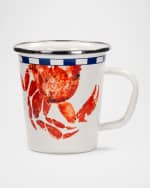 Image 2 of 2: Golden Rabbit Crab House Latte Mugs, Set of 4