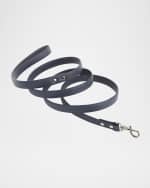 Image 3 of 3: ROYCE New York Personalized Leather 6-Foot Dog Leash