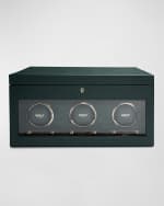 Image 1 of 8: WOLF British Racing Triple Watch Winder with Storage