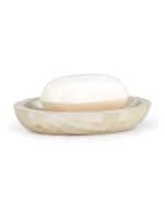 Image 1 of 2: Labrazel White Agate Soap Dish