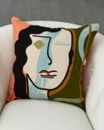 Image 1 of 2: Global Views Veronica Pillow