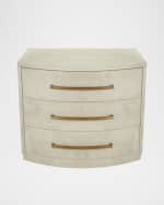 Image 3 of 5: John-Richard Collection Traviso 3-Drawer Nightstand