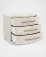 Image 5 of 5: John-Richard Collection Traviso 3-Drawer Nightstand