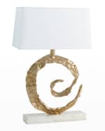Image 2 of 4: Global Views Swirl Lamp