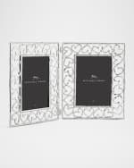 Image 2 of 3: Michael Aram Heart Hinged Frame - 5" x 7", Silver