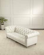 Image 3 of 4: Massoud Kennesaw Chesterfield Sofa