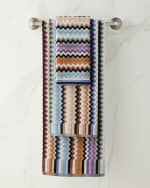 Image 1 of 2: Missoni Home Adam Cotton Bath Sheet