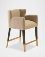 Image 2 of 4: Peninsula Home Collection Kinsley Counter Stool, 25"
