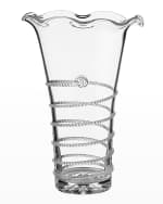 Image 1 of 4: Juliska Amalia 9" Flared Vase