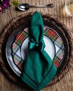 Image 3 of 5: Juliska Tuxedo Napkin Ring - Green
