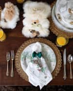 Image 4 of 5: Juliska Tuxedo Napkin Ring - Green