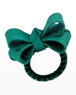 Image 1 of 5: Juliska Tuxedo Napkin Ring - Green