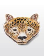 Image 2 of 2: Jay Strongwater Leopard Trinket Tray